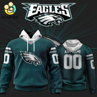 NFL Philadelphia Eagles Specialized Design Personalized Letters V1 Hoodie