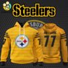 NFL Pittsburgh Steelers Specialized Design Personalized Letters Hoodie