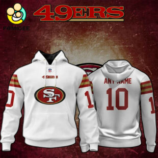 NFL San Francisco 49ers Specialized Design Personalized Letters V1 Hoodie