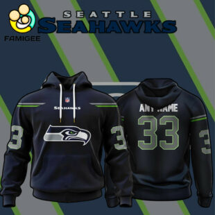 NFL Seattle Seahawks Specialized Design Personalized Letters V1 Hoodie