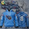 NFL Tennessee Titans Specialized Design Personalized Letters Hoodie