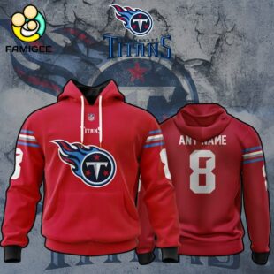 NFL Tennessee Titans Specialized Design Personalized Letters V1 Hoodie