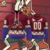 NHL Arizona Coyotes Special Colour Rush Design Hoodie