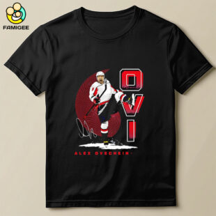 Alex Ovechkin Washington Capitals Ovi Bold Signature Shirt