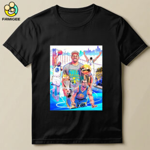 Andre Iguodala No 9 Golden State Warriors Nba Champs 4x Comic Shirt