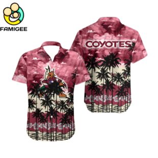 Arizona Coyotes Tree Hawaiian Shirt 1