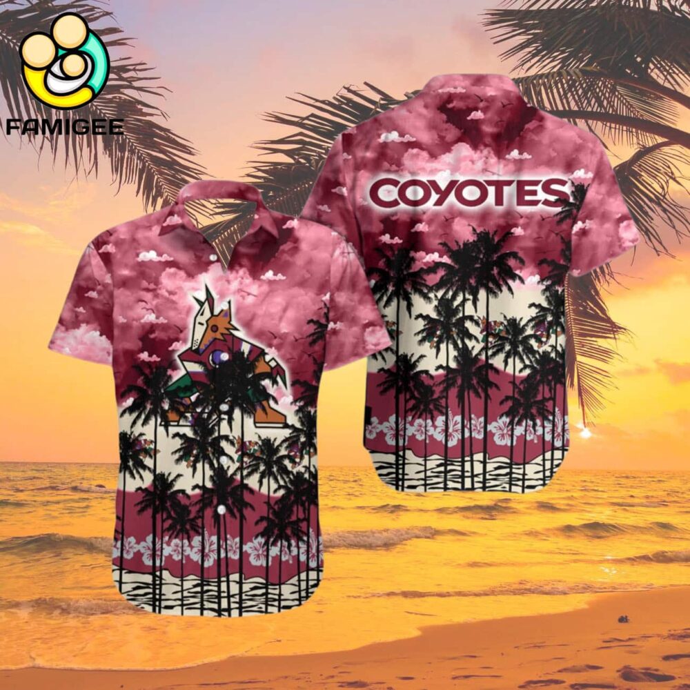 Arizona Coyotes Tree Hawaiian Shirt 2
