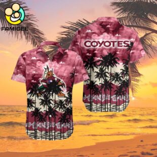 Arizona Coyotes Tree Hawaiian Shirt 2