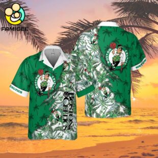 Boston Celtics 2024 Basketball Nba Tropical Hawaiian Shirt 2