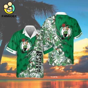 Boston Celtics 2024 Basketball Nba Tropical Hawaiian Shirt 4