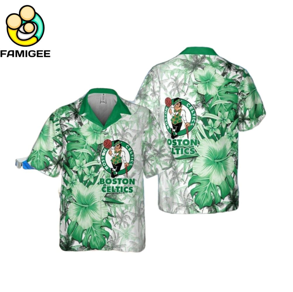 Boston Celtics Basketball Nba Hawaiian Shirt 1