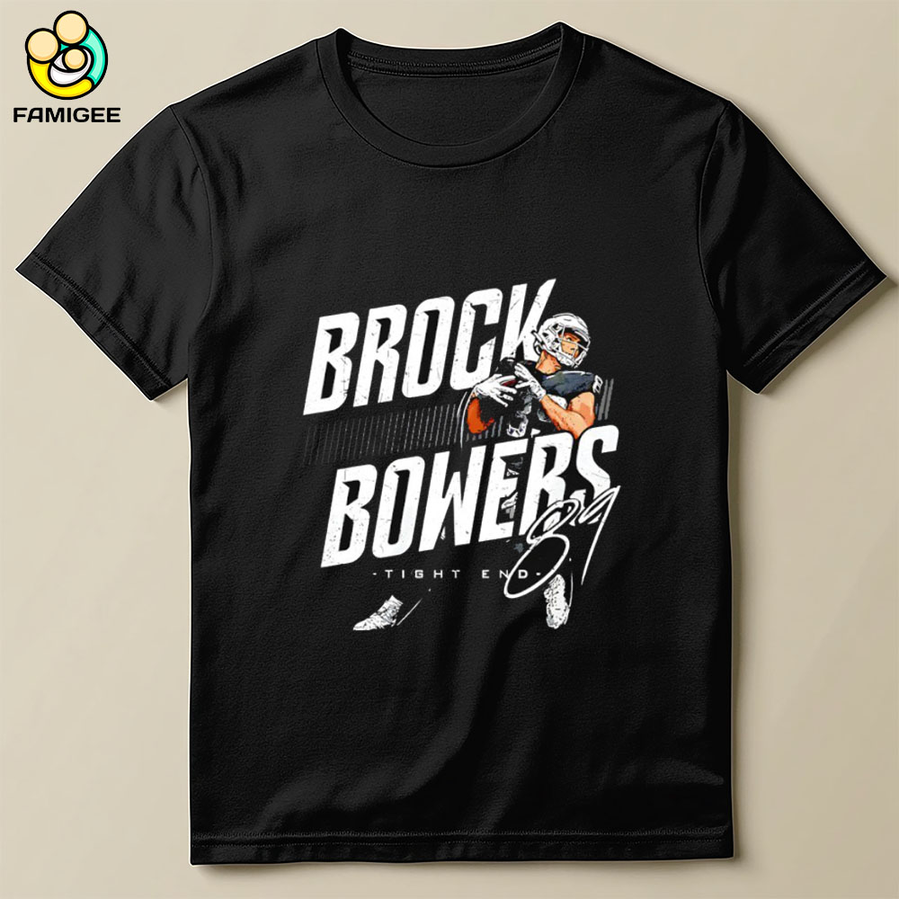 Brock Bowers #89 Tight End Las Vegas Raiders Player Name Shirt Brock Bowers #89 Tight End Las Vegas Raiders Player Name Shirt