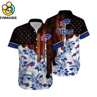 Buffalo Bills Flag Best Gift For Men Women Hawaiian Shirt 1