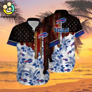 Buffalo Bills Flag Best Gift For Men Women Hawaiian Shirt 2