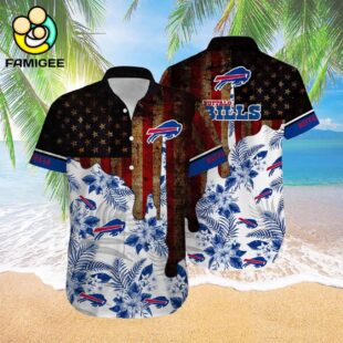 Buffalo Bills Flag Best Gift For Men Women Hawaiian Shirt 3
