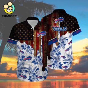 Buffalo Bills Flag Best Gift For Men Women Hawaiian Shirt 4