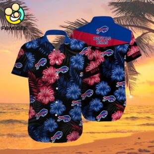 Buffalo Bills Nfl Football Short Summer With Flower Graphic Hawaiian Shirt 2