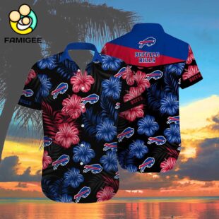 Buffalo Bills Nfl Football Short Summer With Flower Graphic Hawaiian Shirt 4