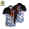 Buffalo Bills Summer Vintage Us Flag Best Gift For Men Women Hawaiian Shirt 1