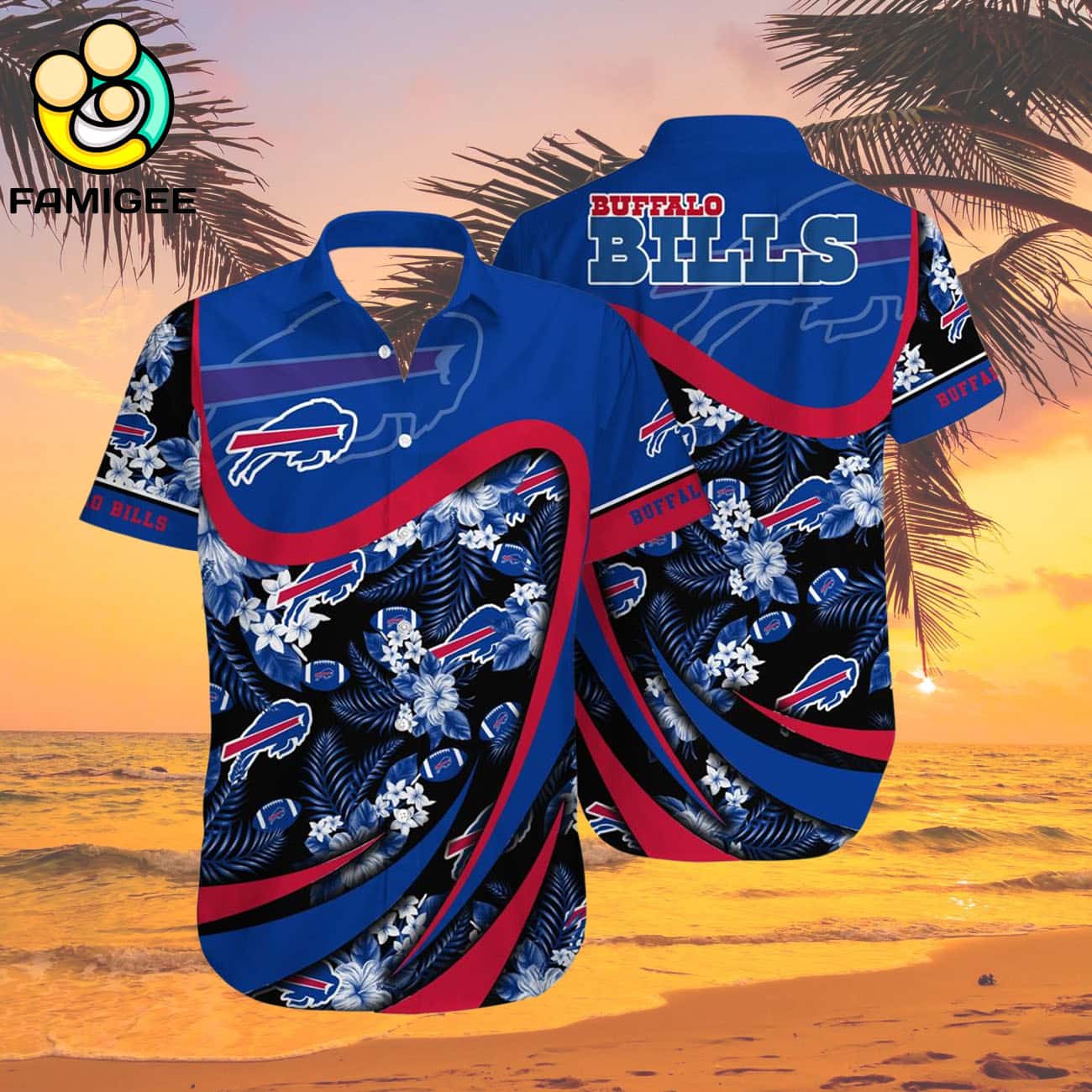 Buffalo Bills Trends Gift For Sports Fans Hawaiian Shirt Buffalo Bills Trends Gift For Sports Fans Hawaiian Shirt