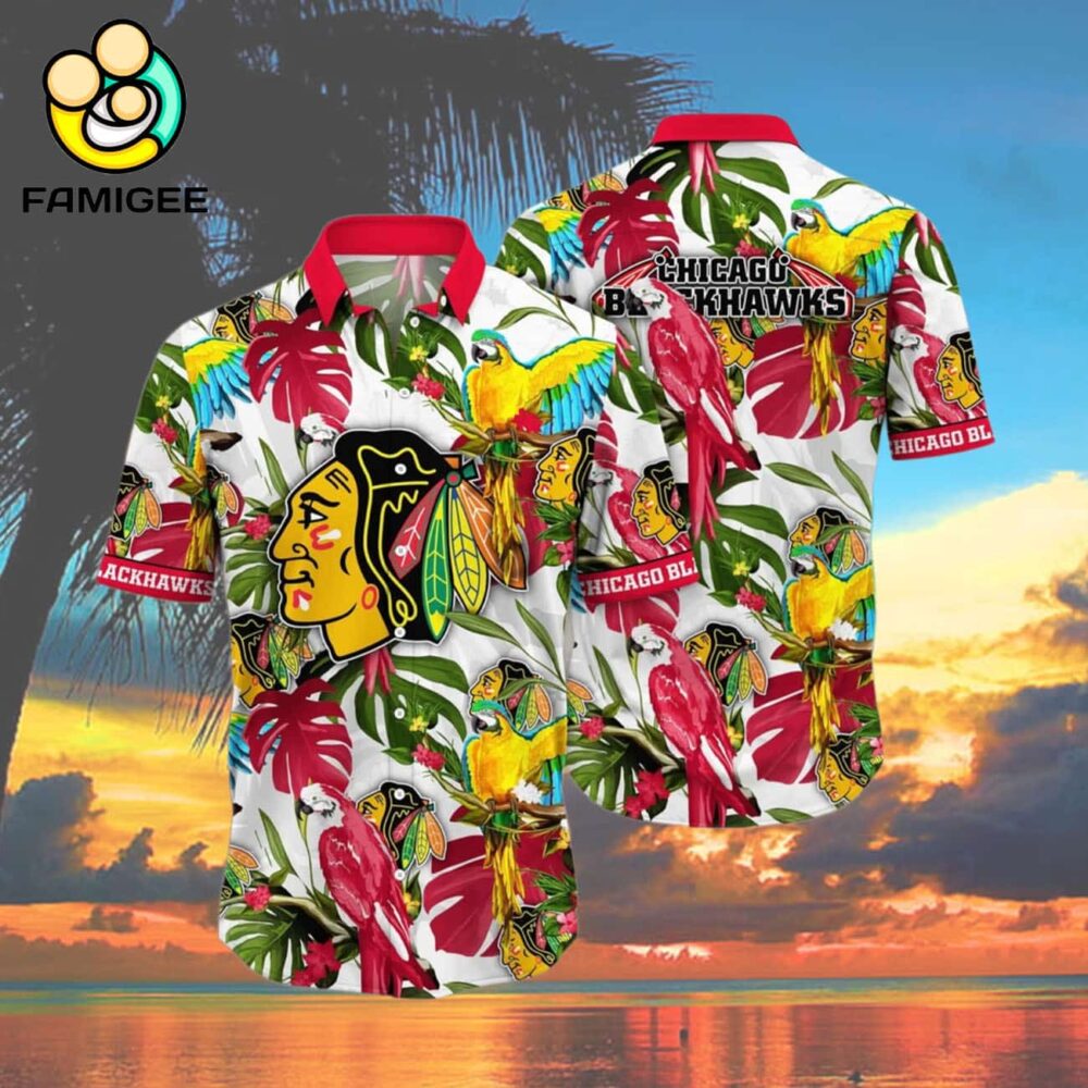 Chicago Blackhawks Nhl Hawaiian Shirt 4