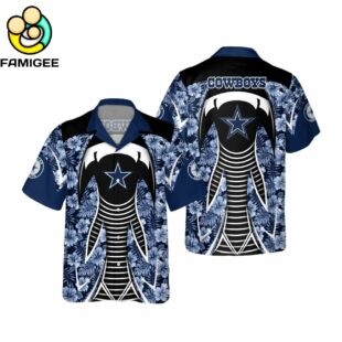 Cowboys Nfl New Summer Button For Fans Hawaiian Shirt 1