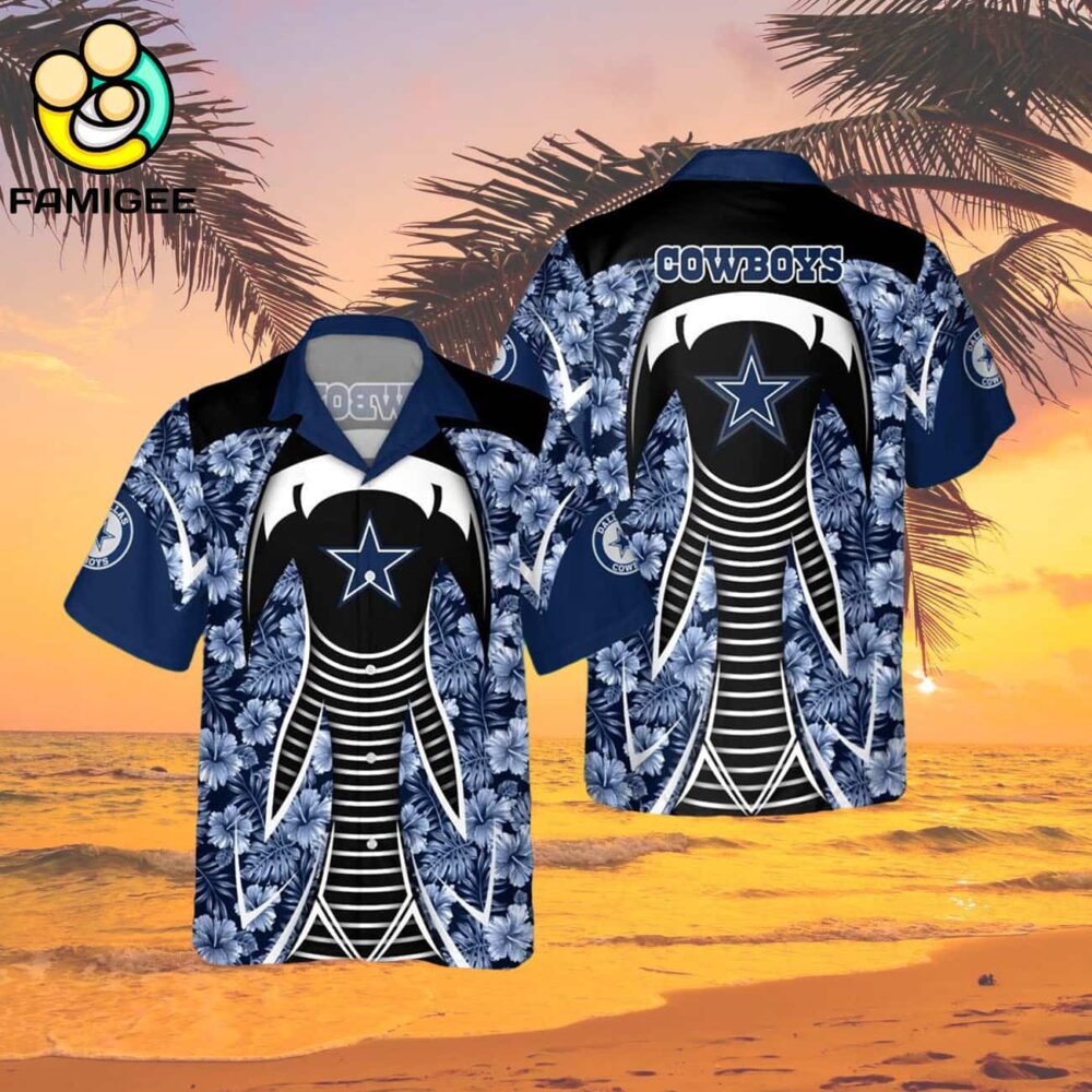 Cowboys Nfl New Summer Button For Fans Hawaiian Shirt 2