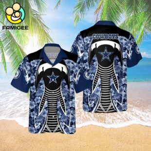 Cowboys Nfl New Summer Button For Fans Hawaiian Shirt 3
