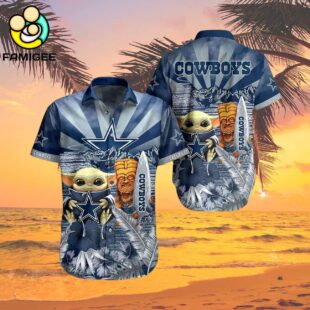 Dallas Cowboys Baby Yoda Style Summer Trending For Men Women Hawaiian Shirt 2