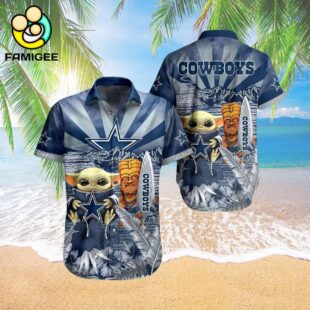 Dallas Cowboys Baby Yoda Style Summer Trending For Men Women Hawaiian Shirt 3