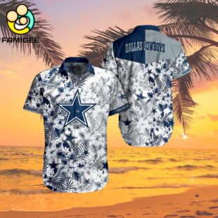 Dallas Cowboys Floral Pattern Print This Summer Hawaiian Shirt 2