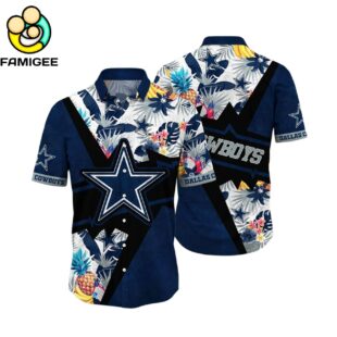 Dallas Cowboys For Fans Custom Name Summer Football Hawaiian Shirt 1