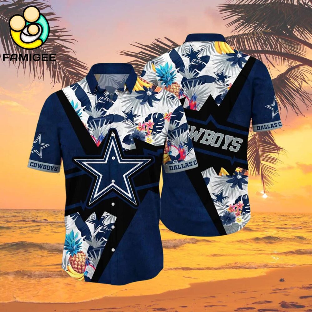 Dallas Cowboys For Fans Custom Name Summer Football Hawaiian Shirt 2