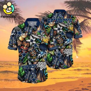 Dallas Cowboys For Fans Custom Summer Aloha Football Hawaiian Shirt 2