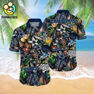 Dallas Cowboys For Fans Custom Summer Aloha Football Hawaiian Shirt 3
