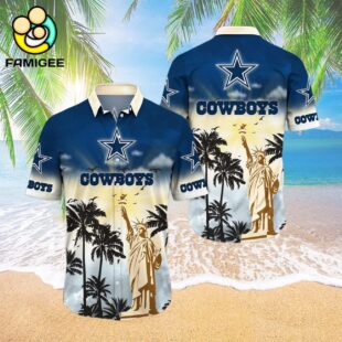 Dallas Cowboys Nfl Liberties Flower And T For Fans Hawaiian Shirt 3