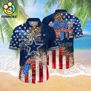 Dallas Cowboys Nfl T Independence Day New Summer Hawaiian Shirt 3