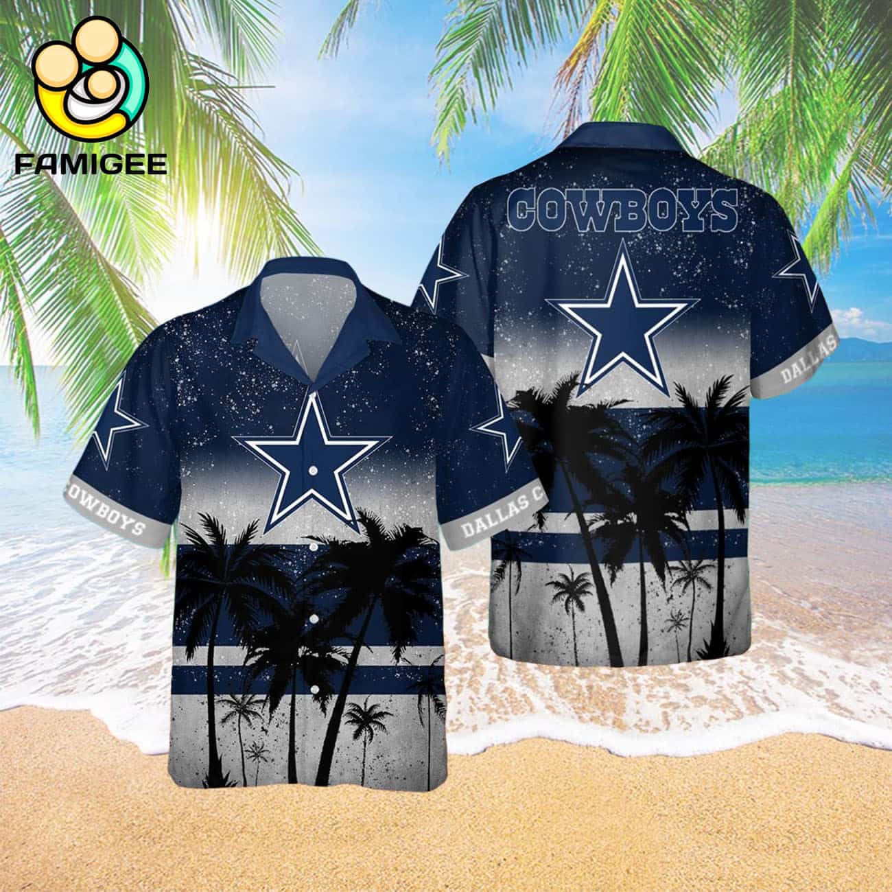 Dallas Cowboys Nfl Vintage Floral New Summer Hawaiian Shirt Dallas Cowboys Nfl Vintage Floral New Summer Hawaiian Shirt