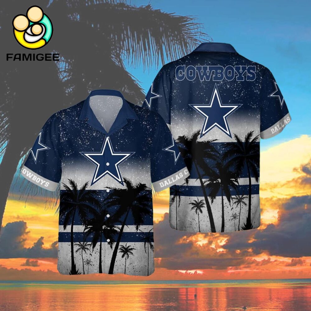 Dallas Cowboys Nfl Vintage Floral New Summer Hawaiian Shirt 4