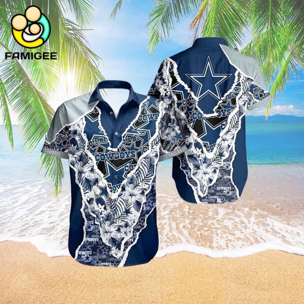 Dallas Cowboys Pattern This Summer Meaningful Gifts For Fans Hawaiian Shirt 3