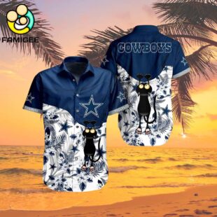 Dallas Cowboys Short Best Fan Ever Hawaiian Shirt 2