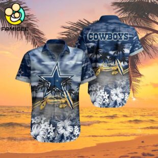 Dallas Cowboys Tropical Pattern New Hot Trend Summer For Nfl Football Fans Hawaiian Shirt 2
