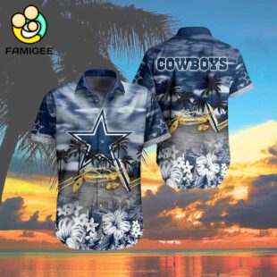 Dallas Cowboys Tropical Pattern New Hot Trend Summer For Nfl Football Fans Hawaiian Shirt 4