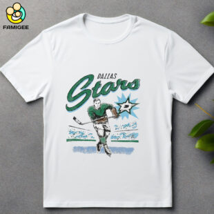 Dallas Stars Hockey Player Vintage Shirt