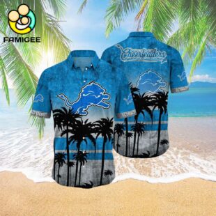 Detroit Lions Nfl 2024 Summer Hawaiian Shirt 3