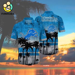 Detroit Lions Nfl 2024 Summer Hawaiian Shirt 4
