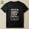 End Of An Era San Antonio Spurs Signature Thank You For The Memories Walking Shirt