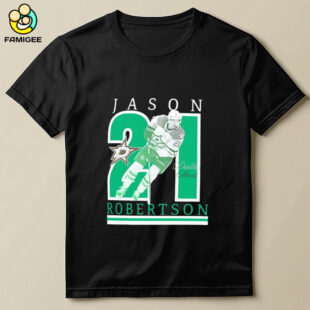 Jason Robertson 21 Dallas Stars Hockey Shirt