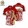 Kansas City Chiefs And Short Graphic Floral Tropical Pattern For Fans Hawaiian Shirt 1