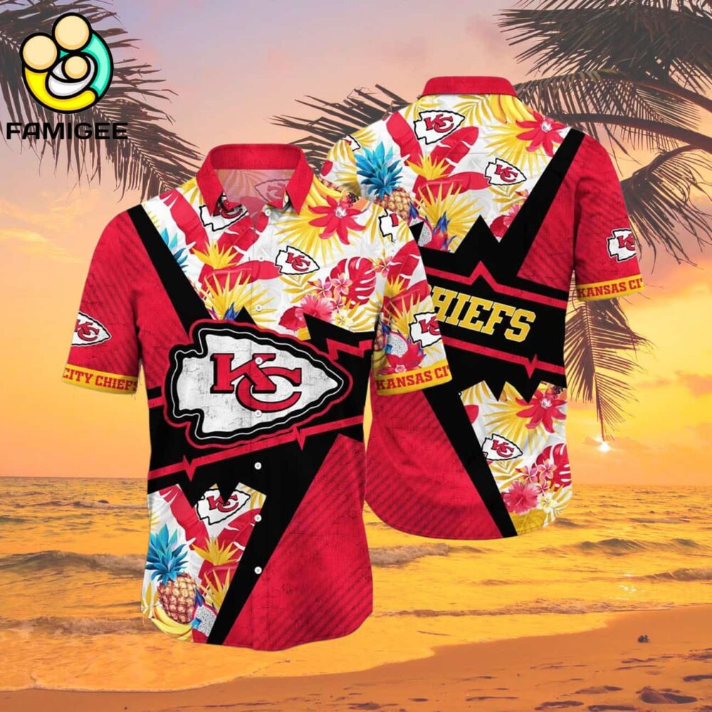 Kansas City Chiefs For Fans Custom Name Summer Football s 1 Hawaiian Shirt 2